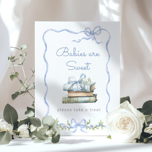 Poster Nouveau chapitre Bébés au ruban bleu sont mignons