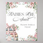 Poster Nouveau Chapitre Floral Baby are Sweet Take a Trea (Devant)