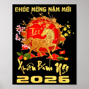 Poster Nouveau Chuc Mung Nam Moi vietnamien