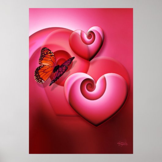 Poster Nouveau coeur d'amour (Devant)