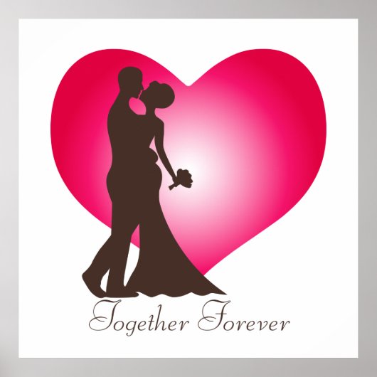 Poster Nouveau couple marié (Devant)