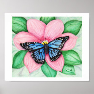 Poster Nouveau début 8 po x 10 po Imprimer