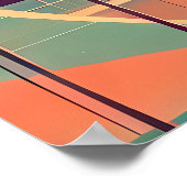 Poster Nouveau Floride Futuriste Atomique (Coin)
