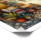 Poster NOUVEAU HAÏTI unique, Aruba, Antigua (Coin)