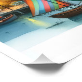 Poster NOUVEAU HAÏTI unique, Aruba, Antigua (Coin)