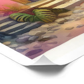 Poster NOUVEAU HAÏTI unique, Aruba, Antigua (Coin)