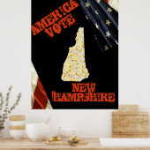 POSTER NOUVEAU HAMPSHIRE  (Cuisine)