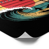 Poster Nouveau Jersey Point Pleasant Beach Surf (Coin)