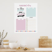 Poster Nouveau Journal d'affiche : -) (Cuisine)