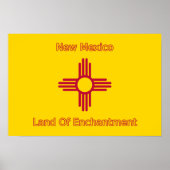 Poster Nouveau Mexique - Imprimer (Devant)