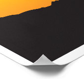 Poster Nouveau Mexique style de voyage vintage (Coin)