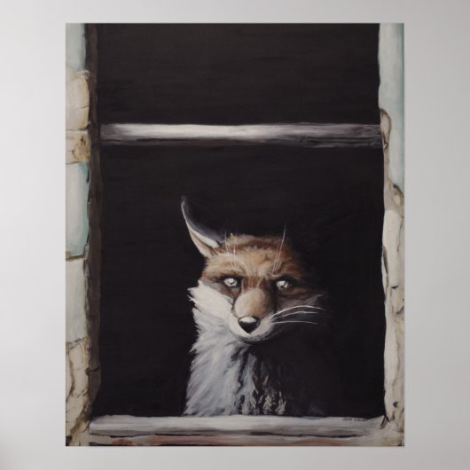 Poster Nouveau-Mexique - Surréalisme de la pop Fox (Devant)