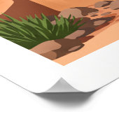 Poster Nouveau-Mexique vintage (Coin)