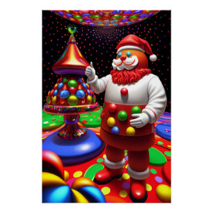 Poster Nouveau Père Noël à Dream-Land