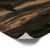 Poster Nouveau pont de la rivière Gorge WVA (Coin)