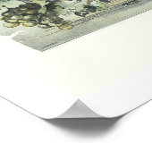 Poster Nouveau vignoble et caves à vin du Médoc (Coin)