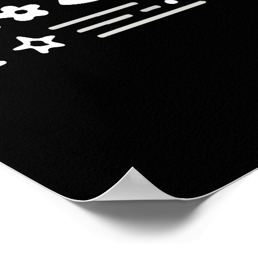 Poster Nouvel An chinois 2025 Année du serpent Année luna (Coin)