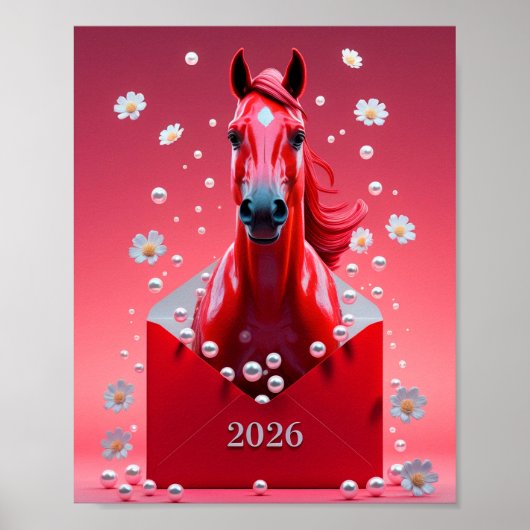 Poster Nouvel an chinois 2026 (Devant)