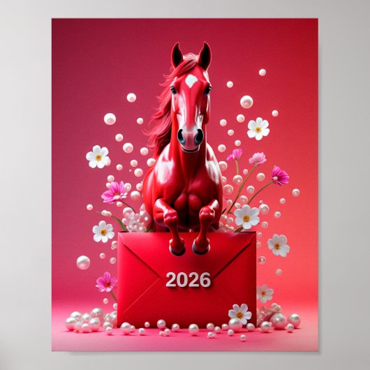 Poster Nouvel an chinois 2026 (Devant)