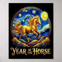 Nouvel an lunaire année du cheval zodiaque chinois
