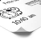 Poster Nouvel état de naissance des animaux de la forêt d (Coin)