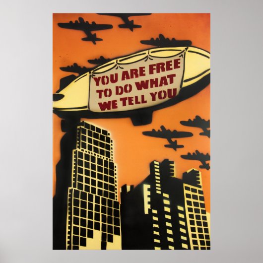 Poster Nouvel ordre mondial (Devant)