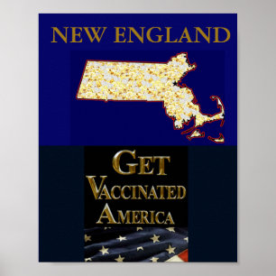 POSTER NOUVELLE-ANGLETERRE