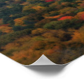 Poster Nouvelle-Angleterre Autumn Foliing By River (Coin)