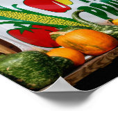 Poster Nouvelle-Angleterre Country Farm Stand Fall (Coin)