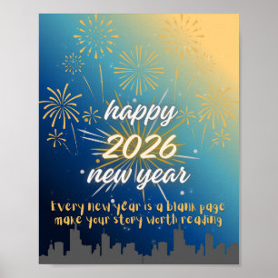 Poster nouvelle année