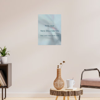 POSTER NOUVELLE ANNÉE, NOUVELLES LIMITES