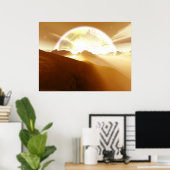 Poster Nouvelle aube (Bureau à domicile)