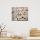 Poster Nouvelle Belgique, assiette de 'Atlas Contractus'  (Cuisine)