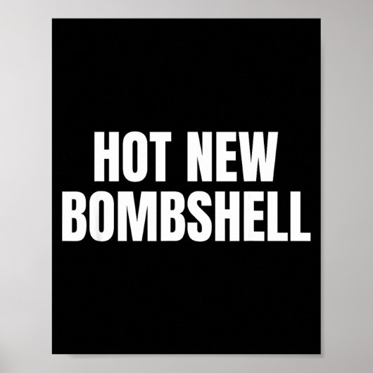Poster Nouvelle Bombe Chaude (Devant)