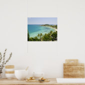 Poster Nouvelle-Calédonie, Grande Terre, Nouméa. Anse 2 (Cuisine)