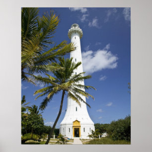 Poster Nouvelle-Calédonie, Islet Amedee. L'île d'Amedee