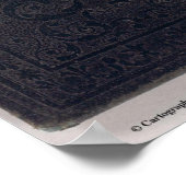 Poster Nouvelle carte de l'état de l'Illinois 3 (Coin)