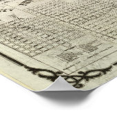 Poster Nouvelle carte géographique et de section de l'Oue (Coin)