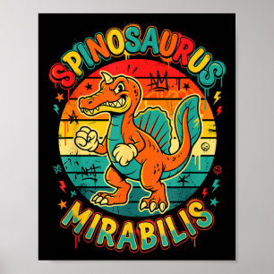 Poster Nouvelle découverte de spinosaurus mirabilis 2026