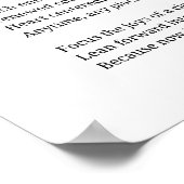 Poster Nouvelle donne Nouveaux départs Poème Inspirant po (Coin)