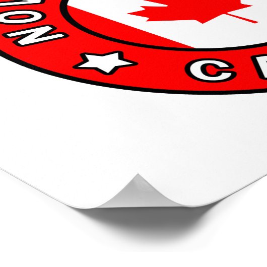 Poster Nouvelle-Écosse Canada (Coin)