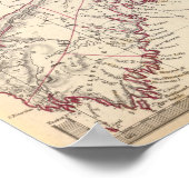 Poster Nouvelle-Écosse, NB, Bas-Canada (Coin)