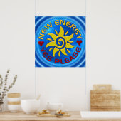 Poster NOUVELLE ÉNERGIE SUN - eau (Cuisine)