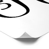 Poster Nouvelle enseigne d'arrivée, signalisation de maga (Coin)