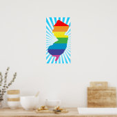 Poster nouvelle fierté jersey. (Cuisine)