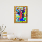 Poster Nouvelle géométrie (Cuisine)