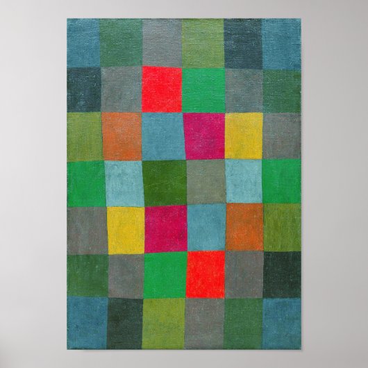 Poster Nouvelle harmonie, Paul Klee (Devant)