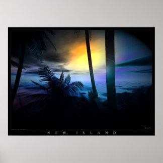 Poster Nouvelle île