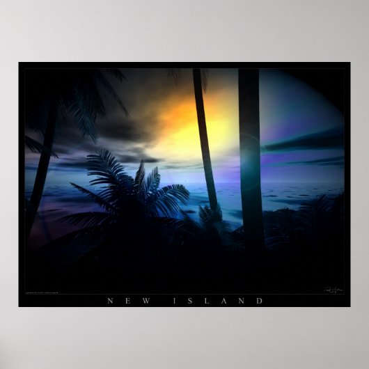 Poster Nouvelle île (Devant)