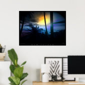 Poster Nouvelle île (Bureau à domicile)